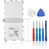 SwarKing Batteria di ricambio compatibile con Samsung Galaxy Tab Pro 12.2 P900, P901, P905, T900, T905 T9500E T9500K con toolkit