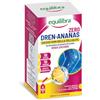 Equilibra Dren Ananas Zero Zuccheri, Integratore con Bromelina, Rutina, Drenaggio dei Liquidi, Pesantezza delle Gambe, Stimolo del Metabolismo, Funzionalità del Microcircolo, Gusto Ananas, 10 Stick