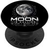 Lunar Orbit Apparel La luna sta chiamando e devo andare amante dell'astronomia lunare PopSockets PopGrip Adesivo
