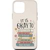 Books Over People Co Custodia per iPhone 12 mini Va bene sentire i tuoi sentimenti leggere i libri