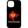 Montenegro Flag Heritage Apparel & Gifts Custodia per iPhone 15 Bandiera Montenegrina Patriottica Uomini Donne Bambini Montenegro