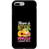 Funny Ukulele Musician Hawaiian Music Ap Custodia per iPhone 7 Plus/8 Plus Senza il mio ukulele probabilmente piangerei musicista
