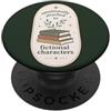 Fictional Character Emotional Reading Bo Emozionalmente Attaccato Ai Personaggi Fictional Book Lover PopSockets PopGrip Adesivo