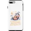 Funny Avoiding Otter Lover Custodia per iPhone 7 Plus/8 Plus Lontra carina che evita le responsabilità umorismo