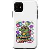 Cute Alligator Lover School Ready Custodia per iPhone 11 Alligatore pronto per imparare i bambini