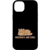 Sleep Tired Animal Nightgown children Py Custodia per iPhone 14 Plus Pigiama ibernato e freddo