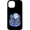 Kawaii Pigeon Club Custodia per iPhone 15 Kawaii Pigeon Funny Moon Storm Meme Meme Bird Art