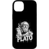 Ancient Greek Philosophy Plato Aesthetic Custodia per iPhone 14 Plus Platone Greco Antico Filosofo Ateniese Pensatore