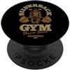 BOEC Gear 96.4% Abbigliamento Silverback Gym, body building, Strongman, 1970 PopSockets PopGrip Adesivo