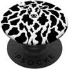 Dairy Farmer Designs Illusione ottica della mucca nascosta PopSockets PopGrip Adesivo