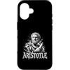 Ancient Greek Philosophy Aristotle Icon Custodia per iPhone 16 Ritratto filosofo greco antico di Aristotele