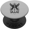 Demonique Tees and Ars Goetia Demon Gift Stolas Il Re Gufo Risveglia PopSockets PopGrip Adesivo