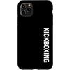 Funny Kickboxing Tees & Gifts Custodia per iPhone 11 Pro Max Kickboxing Verticale