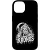 Mythic Greek Titan Kronos Scythe Lord Custodia per iPhone 14 Kronos Titano greco Mitologia Oscura Falce Signore