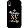 Mis Quince Ashley Tees Custodia per iPhone XR Mis Quince Ashley 15 Quinceanera Messicano Compleanno XV Festa