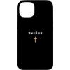 33ANDME Jesus King Christian Faith minim Custodia per iPhone 13 PNEUMA Citazione greca Spirito Soffio Vitale con croce Gesù