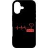 Gamer Gifts For Everyone Custodia per iPhone 17 Pc Gamer Heartbeat Computer Gaming O Ufficio Tastiera Cuori