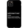 Pigboat Combat Open Sea Veteran Ocean De Custodia per iPhone 11 Pro Max Sottomarino sottomarino sommergibile a propulsione nucleare