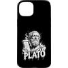 Ancient Greek Philosophy Plato Aesthetic Custodia per iPhone 15 Plus Platone Greco Antico Filosofo Ateniese Pensatore
