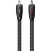 AudioQuest - Cavo Altoparlante, Cavo RCA Stereo (2 x RCA Yukon, 1,5 m)
