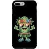 Hawaiian Pickleball Tropical Beach Playf Custodia per iPhone 7 Plus/8 Plus Divertente pickleball hawaiano carino sottaceto cartone animato