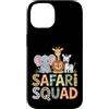 African Safari Squad Jungle Wildlife Adv Custodia per iPhone 14 African Safari Squad - Simpatico equipaggio di animali da safari
