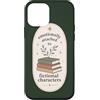 Fictional Character Emotional Reading Bo Custodia per iPhone 12 mini Emozionalmente Attaccato Ai Personaggi Fictional Book Lover