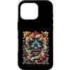 TOKYO WAVES Oni Mask Designs Custodia per iPhone 16 Pro Maschera giapponese del diavolo Hannya giapponese Oni Maschera Yokai Oni