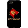 Montenegro Flag Heritage Apparel & Gifts Custodia per iPhone SE (2020) / 7/8 Bandiera Montenegrina Patriottica Uomini Donne Bambini Montenegro
