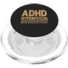 ADHD Life. ADHD Hyperfocus Cool Divertente PopSockets PopGrip per MagSafe