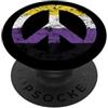 Non Binary Flag Peace Sign Vintage Tees Bandiera non binaria segno pace vintage PopSockets PopGrip Adesivo