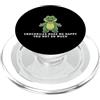 Funny Crocodile Hunter Costume Adult Des I coccodrilli mi rendono felice Tu non sei così divertente coccodrillo PopSockets PopGrip per MagSafe