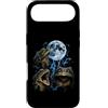 Stormy Amphibian Designs Custodia per iPhone Air Divertente Rana Maledetto Rospo Moonlight Ribbit Luna Howling Meme