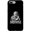 Ancient Greek Philosophy Aristotle Icon Custodia per iPhone 7 Plus/8 Plus Ritratto filosofo greco antico di Aristotele