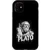 Ancient Greek Philosophy Plato Aesthetic Custodia per iPhone 11 Platone Greco Antico Filosofo Ateniese Pensatore