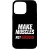 IronFit Workout Motivation Custodia per iPhone 15 Pro Max Fare muscoli non scuse palestra allenamento fitness