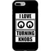 Tontechniker Outfit Veranstaltungstechni Custodia per iPhone 7 Plus/8 Plus I love turning knobs Sound Guy Toningegnere