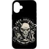 Funny Monster With Sayings Fafo Scary Aw Custodia per iPhone 16 Plus Fuck Around And Find Out Divertente Citazione Per Adulti FAFO Design