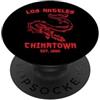 Cali Retro Tees Los Angeles Chinatown California Cinese DTLA LA 323 Drago PopSockets PopGrip Adesivo