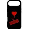 Gamer Gifts For Everyone Custodia per iPhone Air San Valentino Rosso Gaming Tastiera Cuore Palloncino PC Gamers