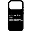 Pigboat Combat Open Sea Veteran Ocean De Custodia per iPhone 17 Pro Sottomarino sottomarino sommergibile a propulsione nucleare