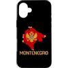 Montenegro Flag Heritage Apparel & Gifts Custodia per iPhone 16 Plus Bandiera Montenegrina Patriottica Uomini Donne Bambini Montenegro