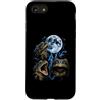 Stormy Amphibian Designs Custodia per iPhone SE (2020) / 7/8 Divertente Rana Maledetto Rospo Moonlight Ribbit Luna Howling Meme