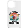 Retro Pig I Can't Imagine Life Without B Custodia per iPhone 13 Pro Max Simpatico maiale retrò Non riesco a immaginare la vita senza Bubble Tea