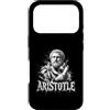 Ancient Greek Philosophy Aristotle Icon Custodia per iPhone 17 Pro Ritratto filosofo greco antico di Aristotele