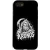 Mythic Greek Titan Kronos Scythe Lord Custodia per iPhone SE (2020) / 7/8 Kronos Titano greco Mitologia Oscura Falce Signore