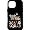 African Safari Squad Wildlife Adventure Custodia per iPhone 16 Pro Max African Safari Squad Cool Costume Abbigliamento