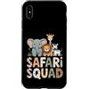 African Safari Squad Wildlife Adventure Custodia per iPhone XS Max African Safari Squad Cool Costume Abbigliamento