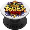 Flite Boi Grafica Power Graffiti Urban Crown Lion Street Art Hip Hop PopSockets PopGrip Adesivo