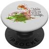 Retro Music Design La musica lava via la polvere del grammofono della vita quotidiana PopSockets PopGrip Adesivo